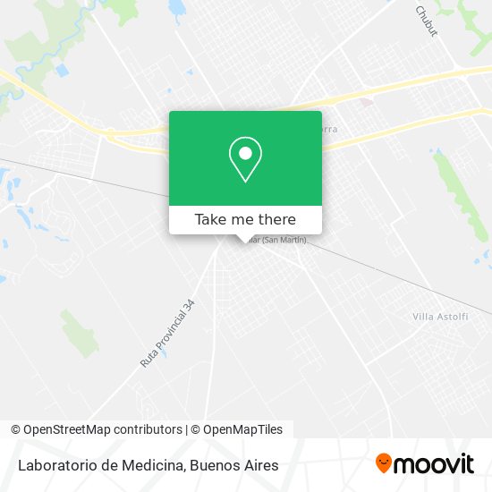 Laboratorio de Medicina map