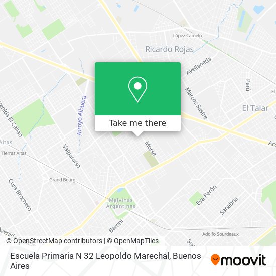 Escuela Primaria N 32 Leopoldo Marechal map