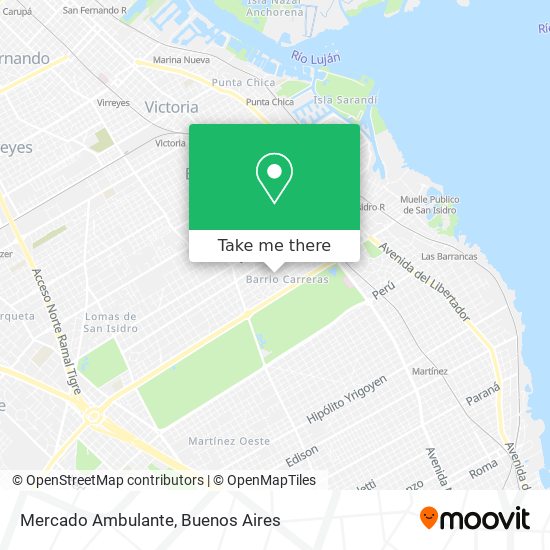 Mercado Ambulante map