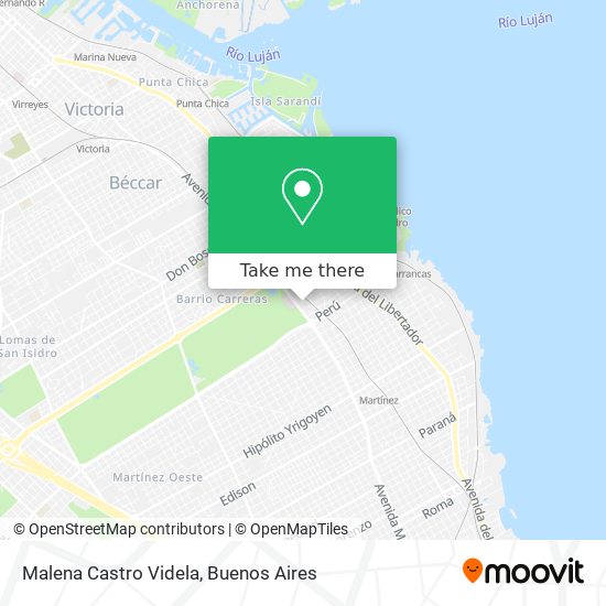 Mapa de Malena Castro Videla