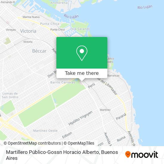 Martillero Público-Gossn Horacio Alberto map