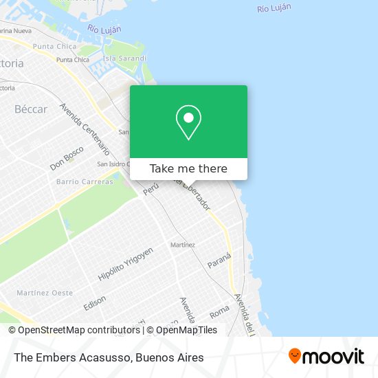 Mapa de The Embers Acasusso