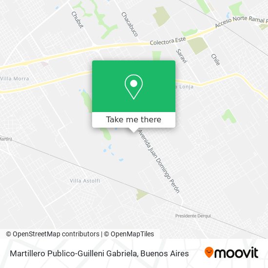 Martillero Publico-Guilleni Gabriela map
