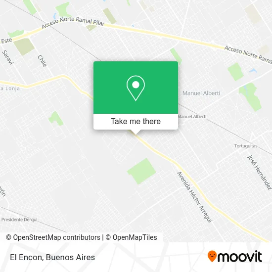 El Encon map