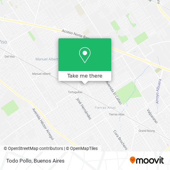 Todo Pollo map