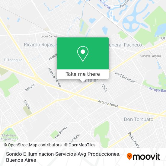 Mapa de Sonido E Iluminacion-Servicios-Avg Producciones