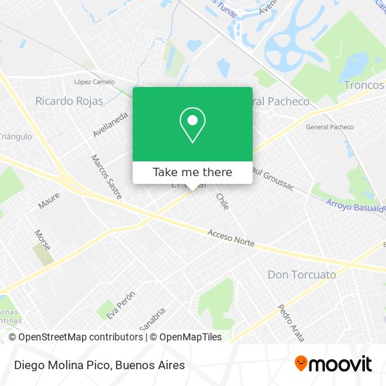 Diego Molina Pico map