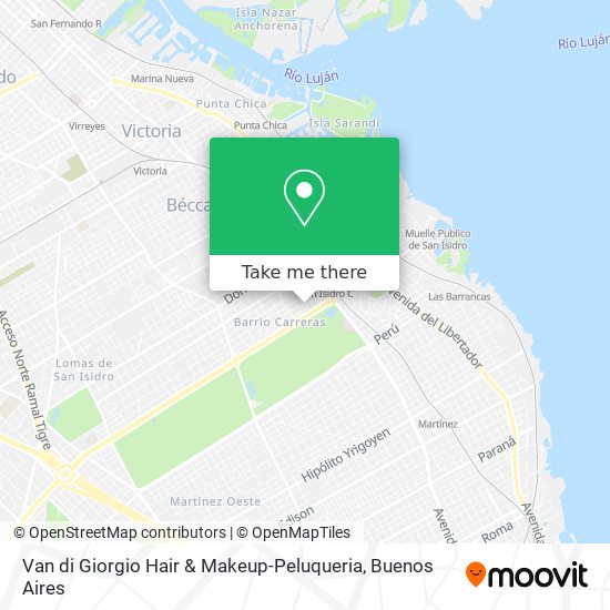 Van di Giorgio Hair & Makeup-Peluqueria map