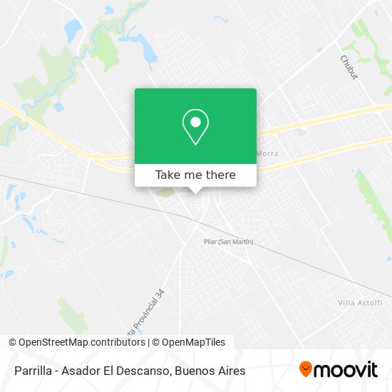 Mapa de Parrilla - Asador El Descanso