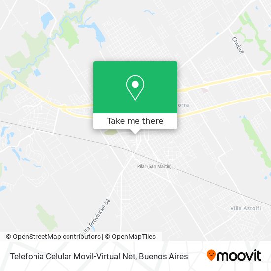 Telefonia Celular Movil-Virtual Net map