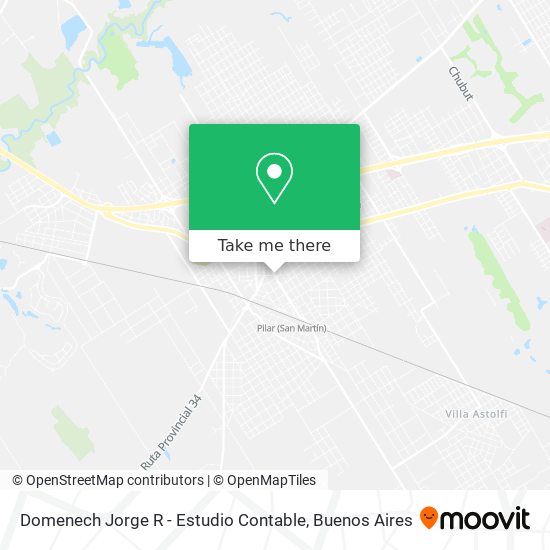 Mapa de Domenech Jorge R - Estudio Contable