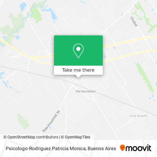 Psicologo-Rodriguez Patricia Monica map