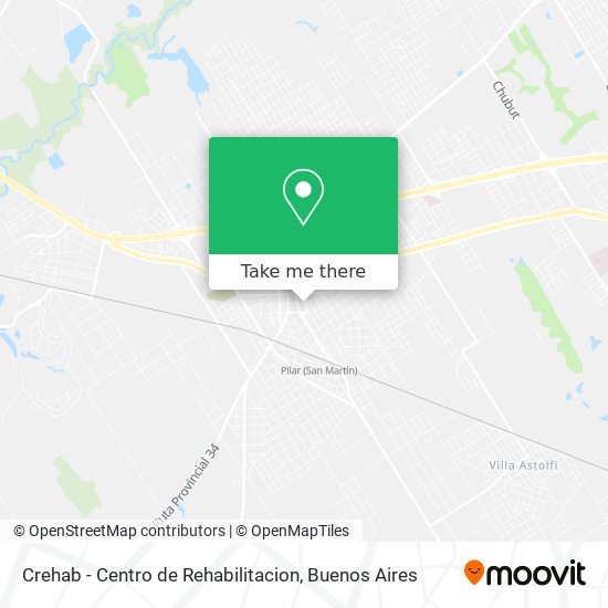 Crehab - Centro de Rehabilitacion map