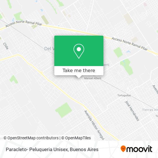 Paracleto- Peluqueria Unisex map
