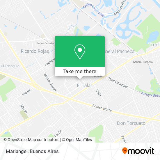 Mapa de Mariangel