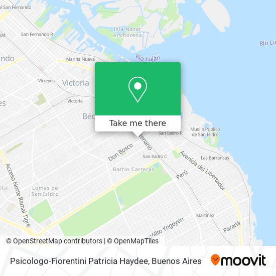 Psicologo-Fiorentini Patricia Haydee map