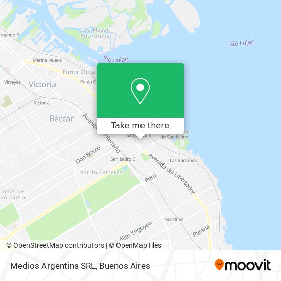 Medios Argentina SRL map