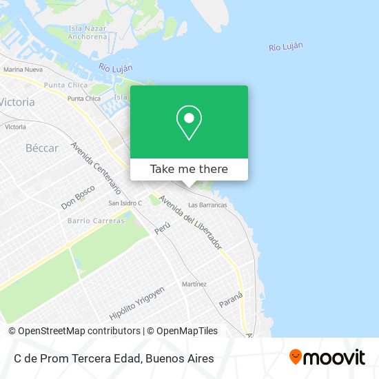 Mapa de C de Prom Tercera Edad