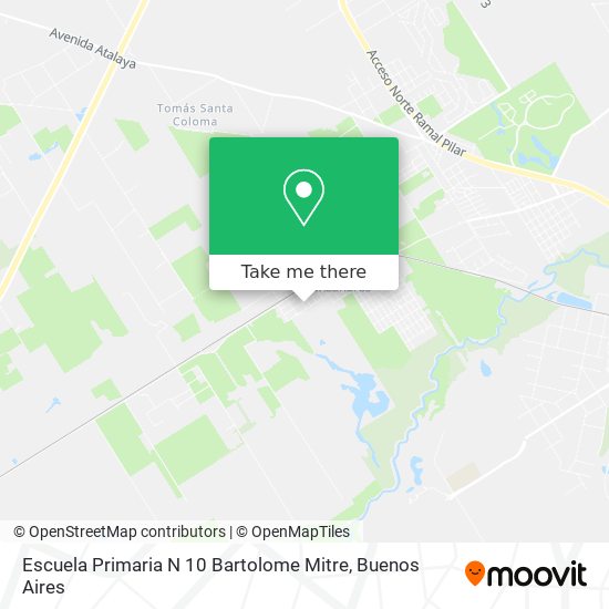 Escuela Primaria N 10 Bartolome Mitre map