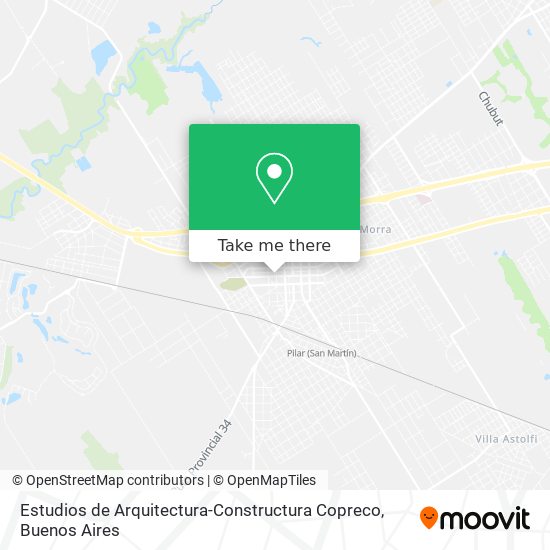 Estudios de Arquitectura-Constructura Copreco map