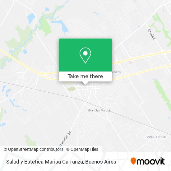 Salud y Estetica Marisa Carranza map