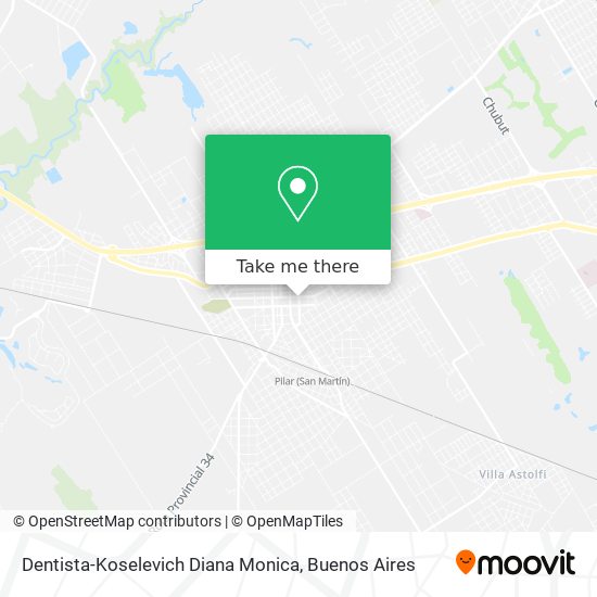 Dentista-Koselevich Diana Monica map