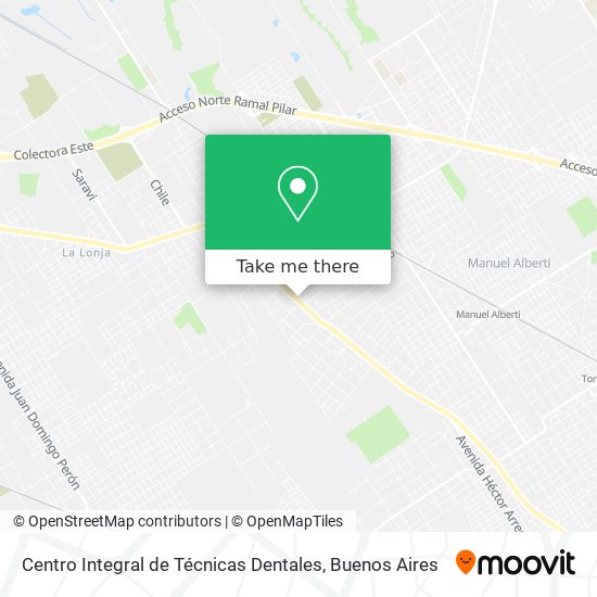 Centro Integral de Técnicas Dentales map
