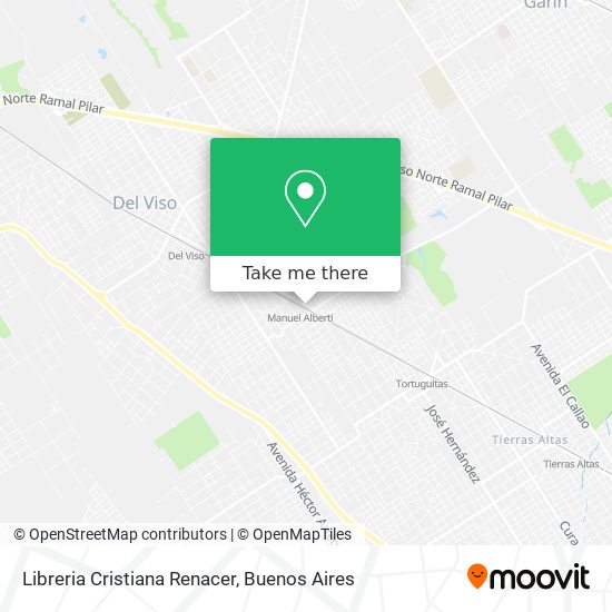 Libreria Cristiana Renacer map