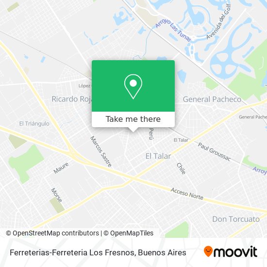 Ferreterias-Ferreteria Los Fresnos map