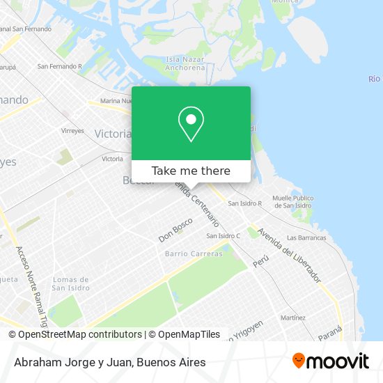 Mapa de Abraham Jorge y Juan