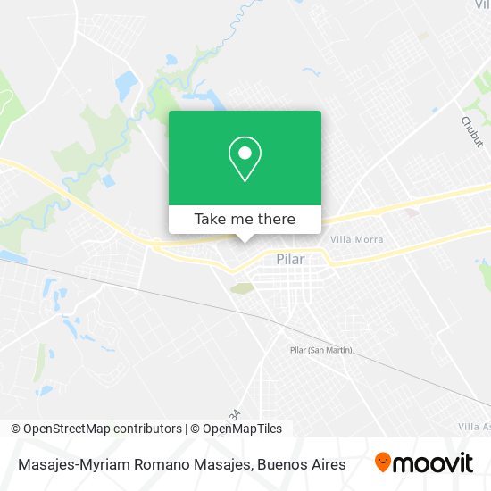 Mapa de Masajes-Myriam Romano Masajes