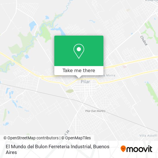 El Mundo del Bulon Ferreteria Industrial map