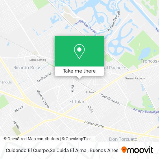 Cuidando El Cuerpo,Se Cuida El Alma. map