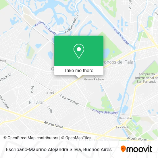 Mapa de Escribano-Mauriño Alejandra Silvia