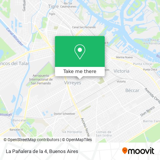 La Pañalera de la 4 map