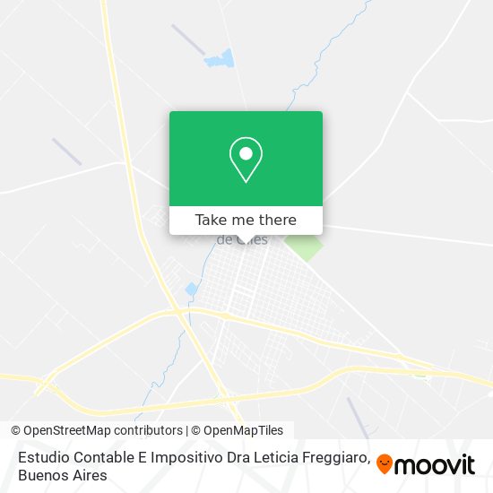 Estudio Contable E Impositivo Dra Leticia Freggiaro map