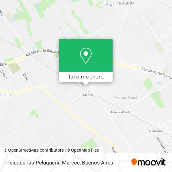 Peluquerias-Peluqueria Marcee map