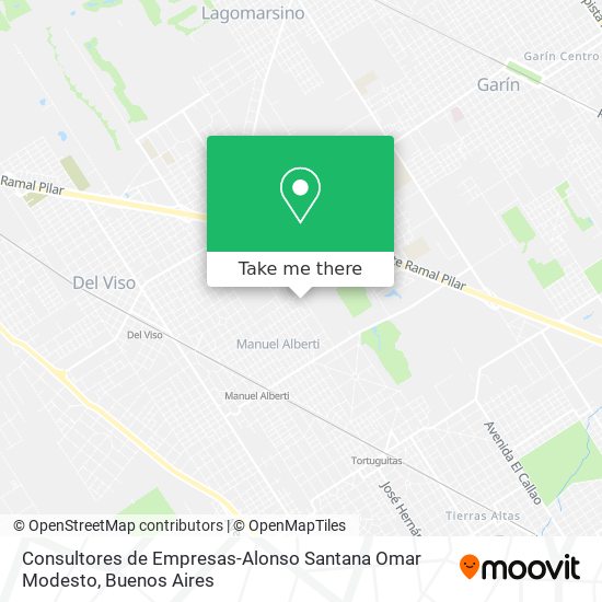 Consultores de Empresas-Alonso Santana Omar Modesto map