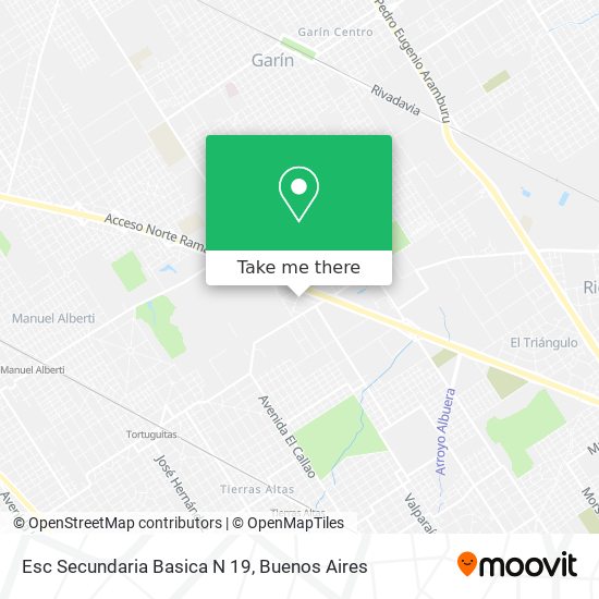 Esc Secundaria Basica N 19 map