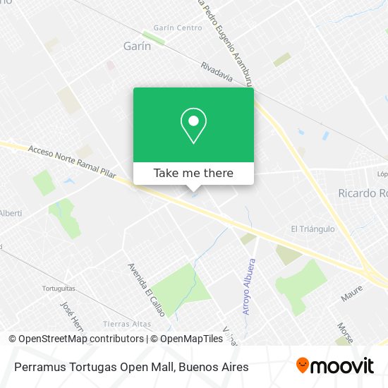 Mapa de Perramus Tortugas Open Mall