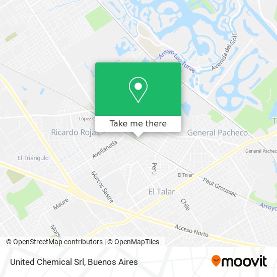 United Chemical Srl map