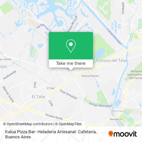 Kalua Pizza Bar- Heladeria Artesanal- Cafeteria map