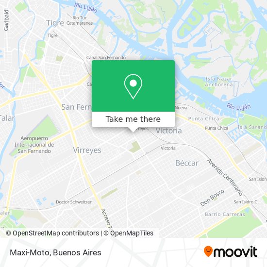 Maxi-Moto map
