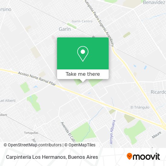 Carpintería Los Hermanos map