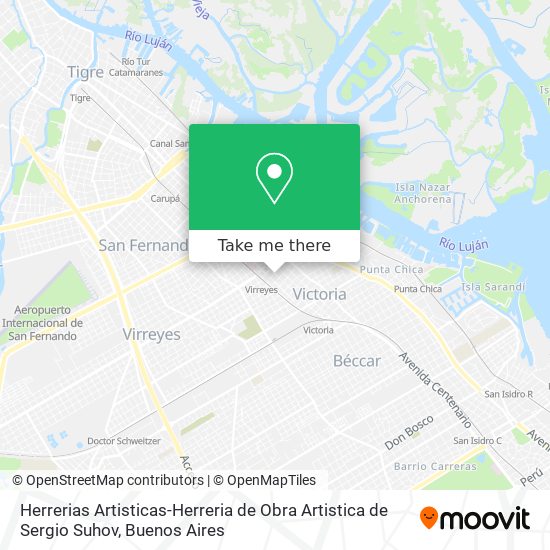 Herrerias Artisticas-Herreria de Obra Artistica de Sergio Suhov map