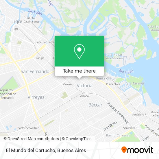 El Mundo del Cartucho map