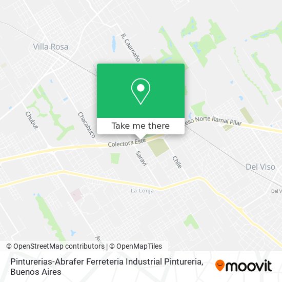 Mapa de Pinturerias-Abrafer Ferreteria Industrial Pintureria
