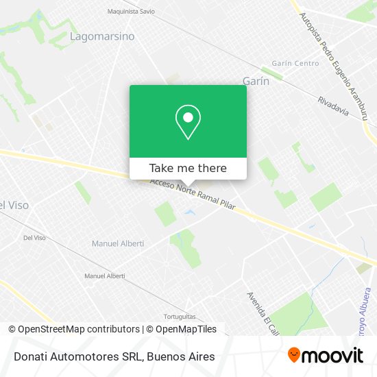 Donati Automotores SRL map