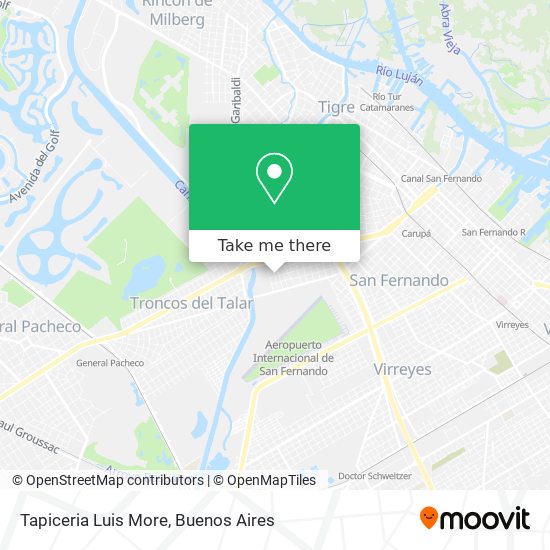 Mapa de Tapiceria Luis More