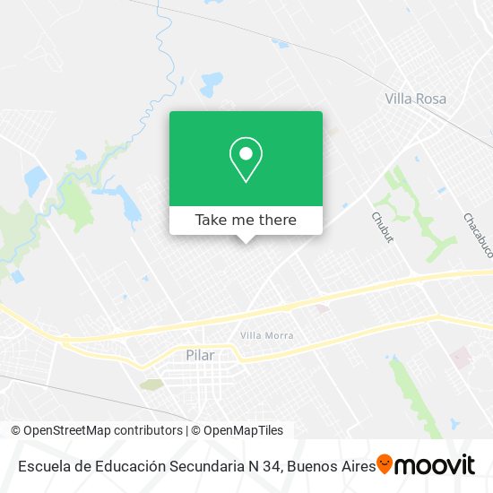 Escuela de Educación Secundaria N 34 map